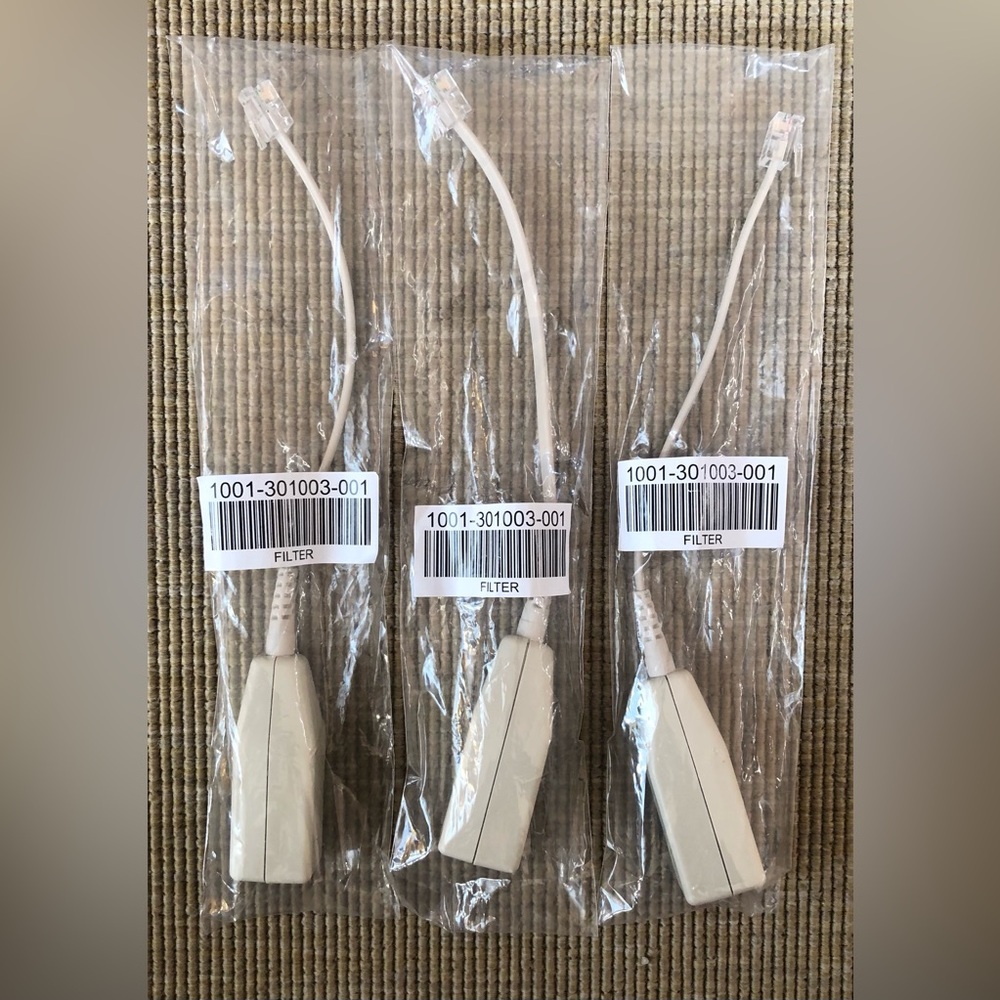 Lot Of 3 New Open Box Pace DSL Filter Single Line LFT4-1